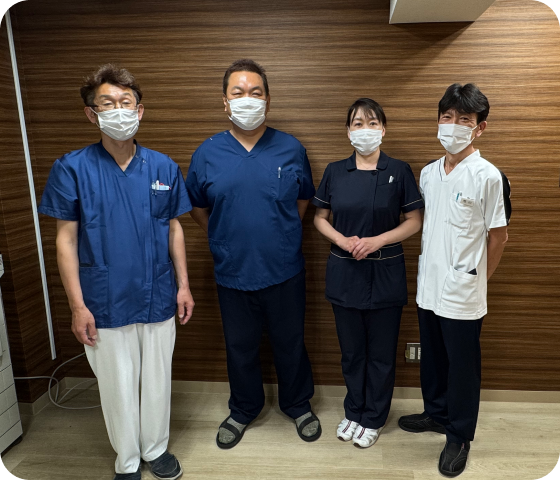経験豊富な看護師が対応